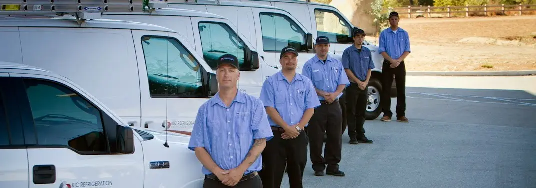 KIC Refrigeration crew ready for Mini Split Repair jobs across Holly Springs